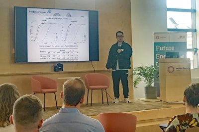 Chen Li beim Strommarkttreffen