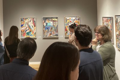 FIAS-Admin-Team im Museum Giersch der Goethe-Universität