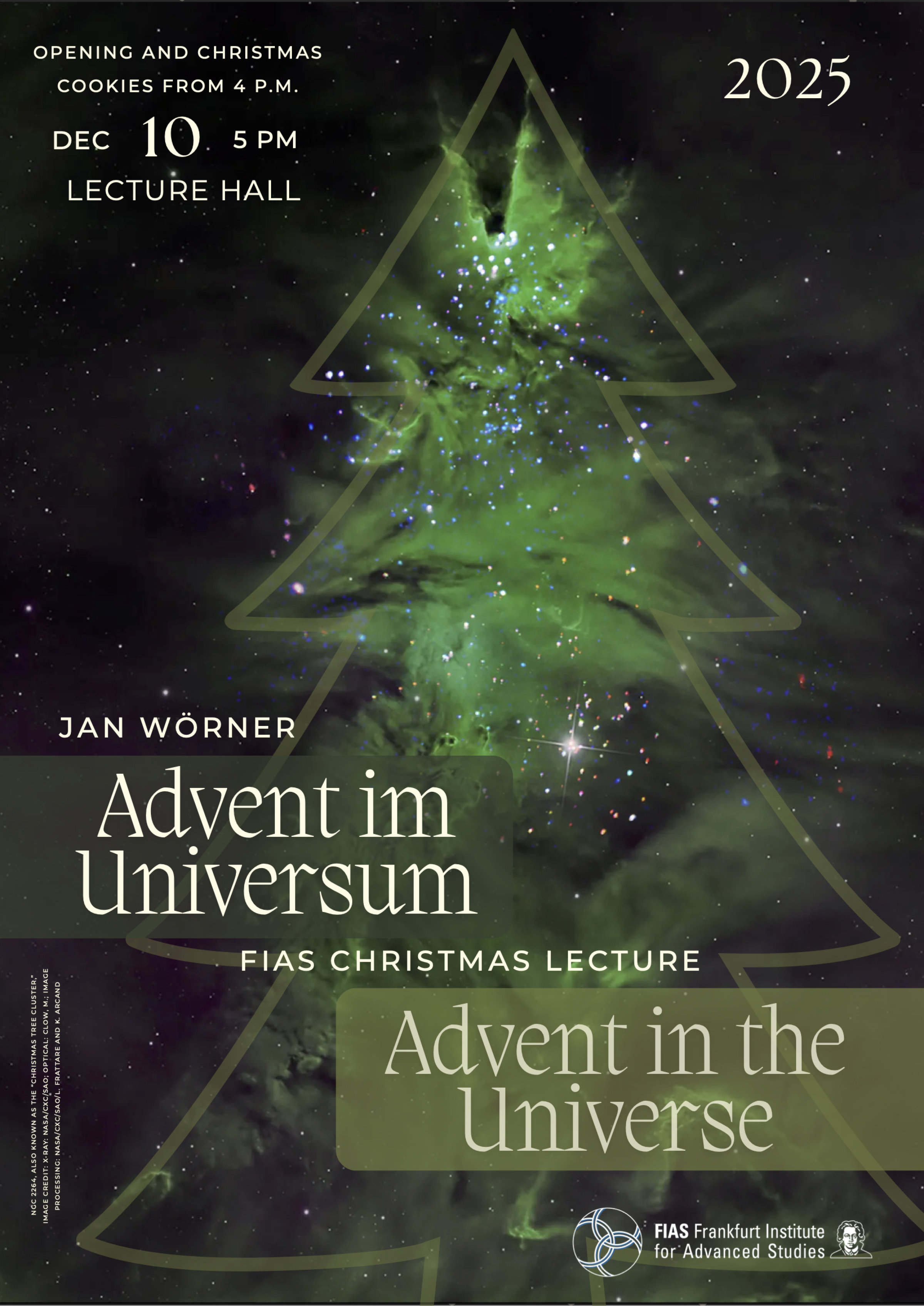 FIAS Christmas Lecture 2025 Poster