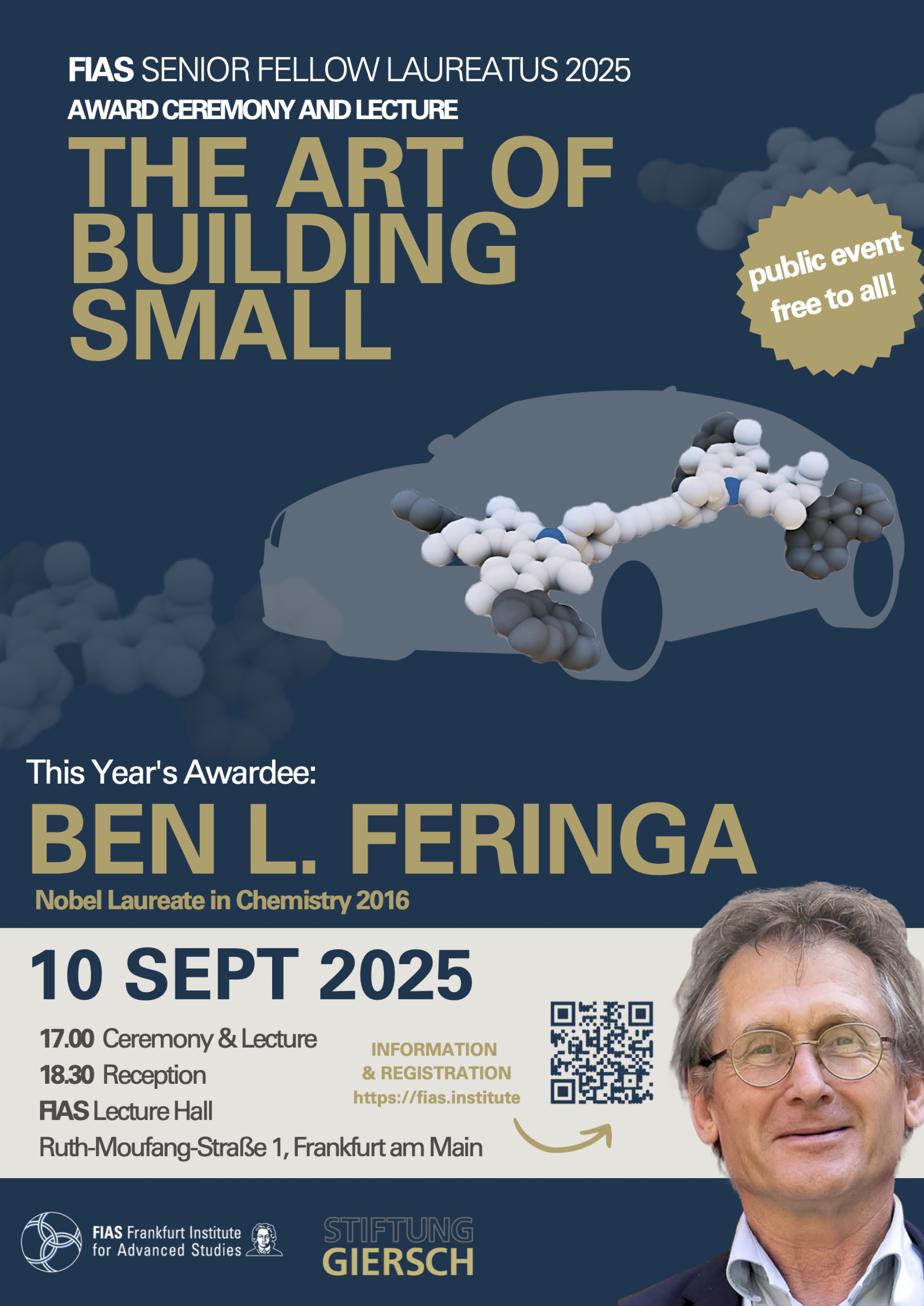 FIAS Senior Fellow Laureatus 2025 Poster